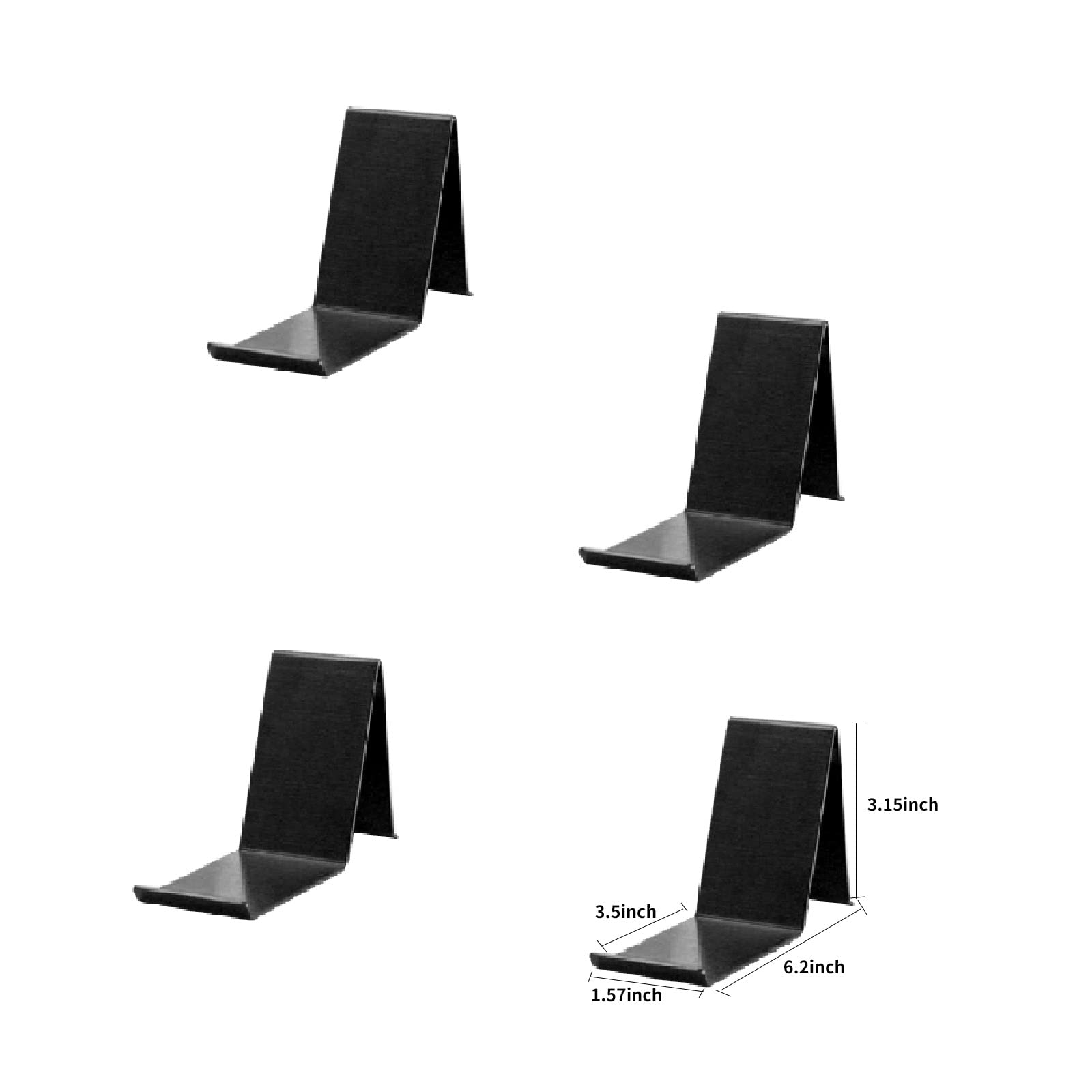 Black Shoe Display Stand 