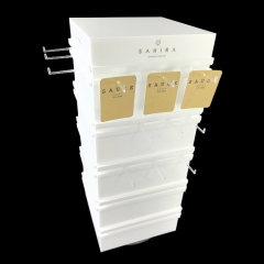 Rotating Acrylic Peg Display Stand